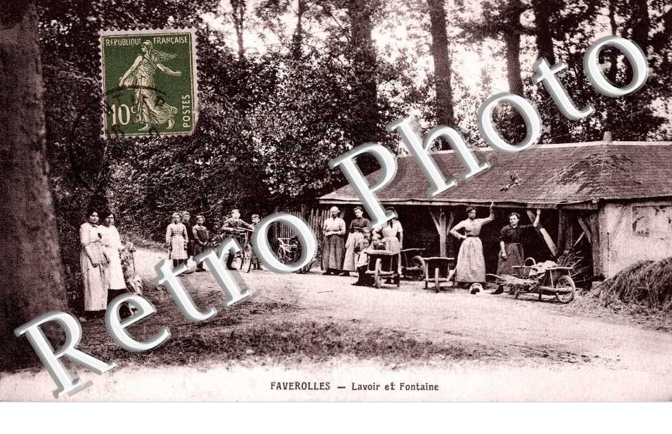 lavoir et fontaine