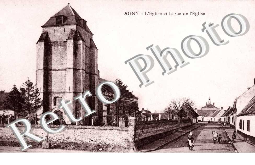 la rue de l'Eglise - avant 1914
