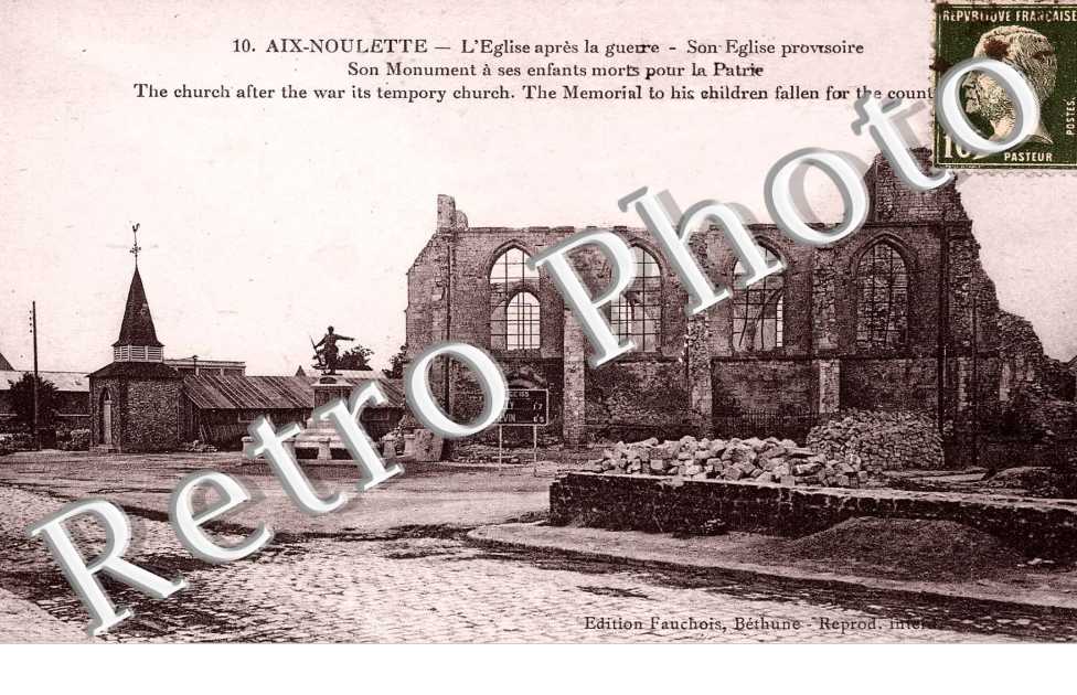 l' eglise apres la guerre