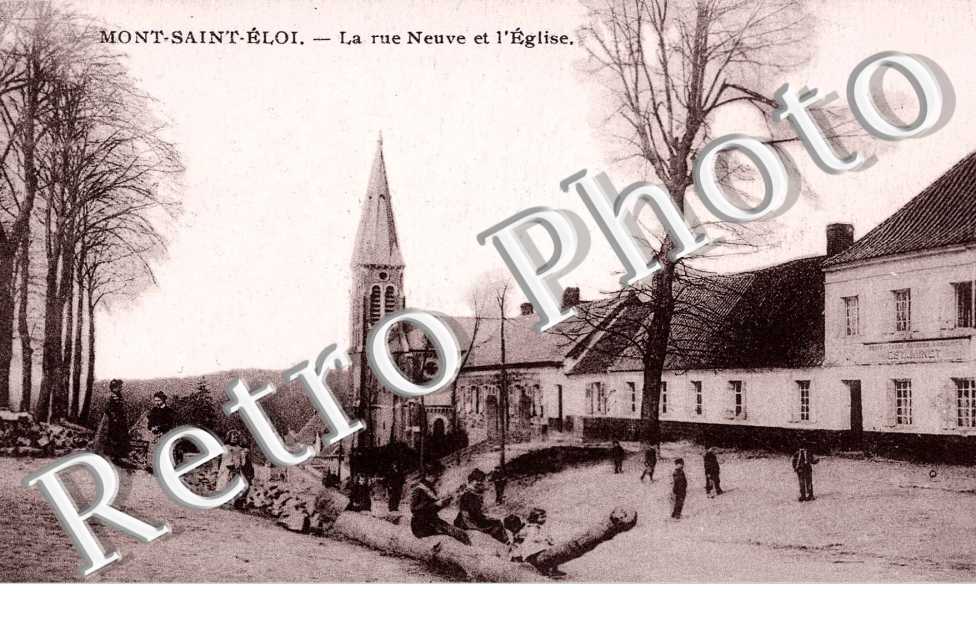 la rue neuve et l'eglise