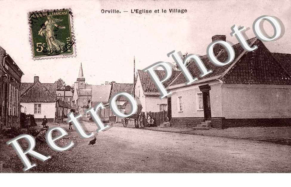 Eglise et le village