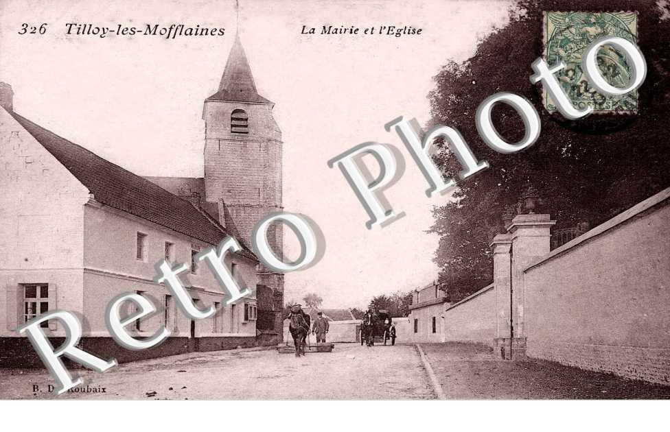 La mairie et l'eglise