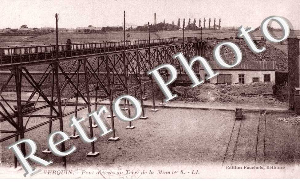 Pont d'accès au Terri de la mine n°8