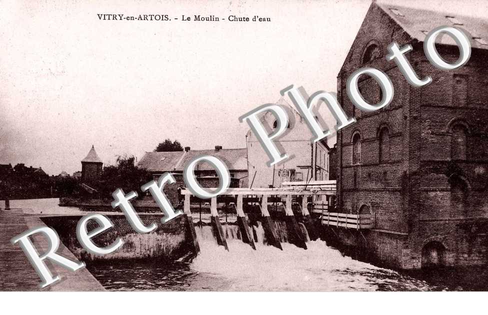 Le moulin - la chute d'eau