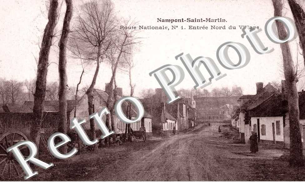 Entree du Nord du village - route nationale