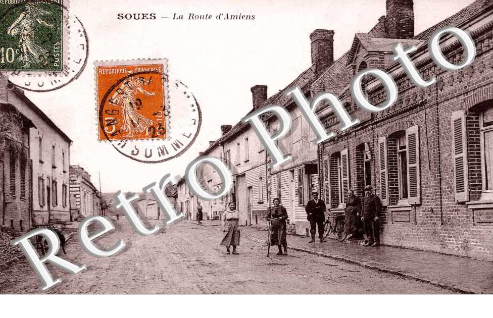 La route d'Amiens