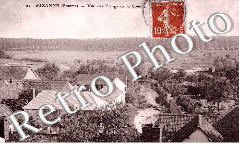 vue des etangs de la Somme