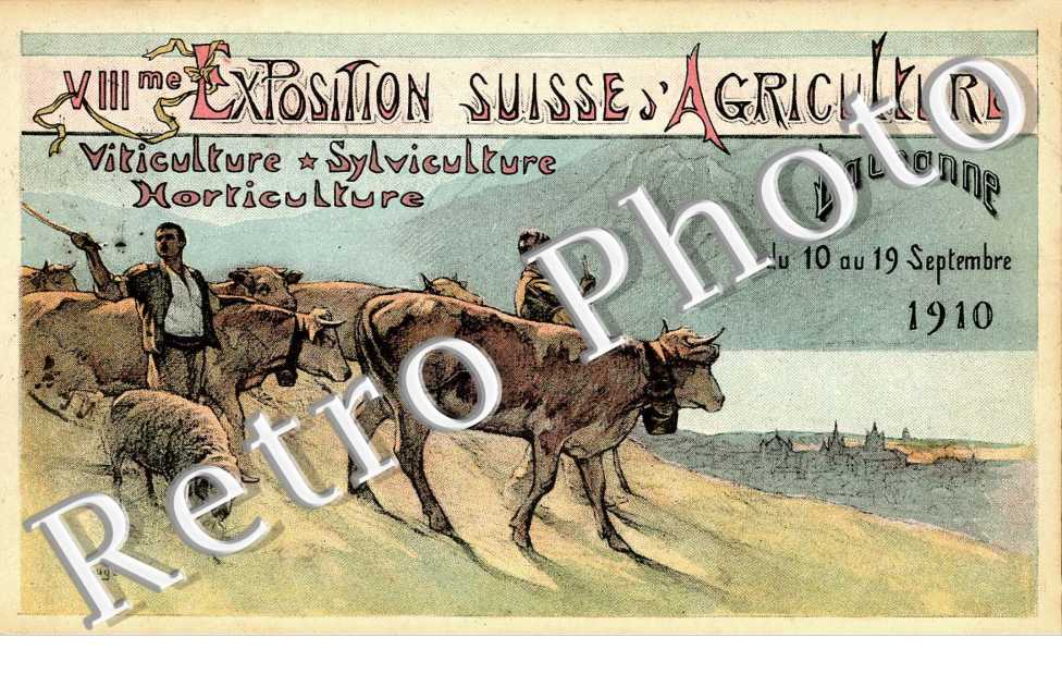 8eme exposition suisse d'agriculture 1910