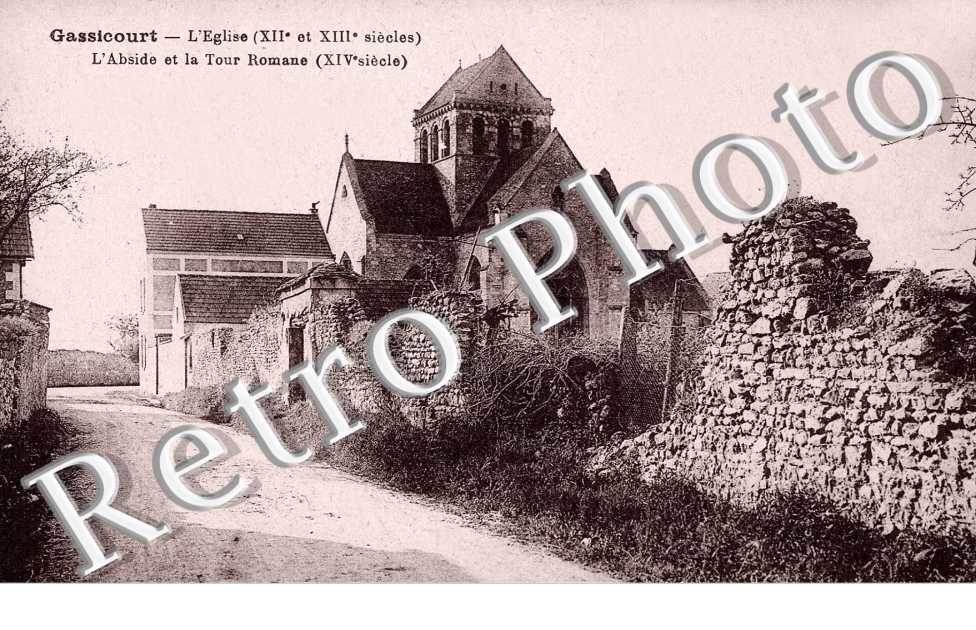 Gassicourt, L'Eglise et la Tour Romane