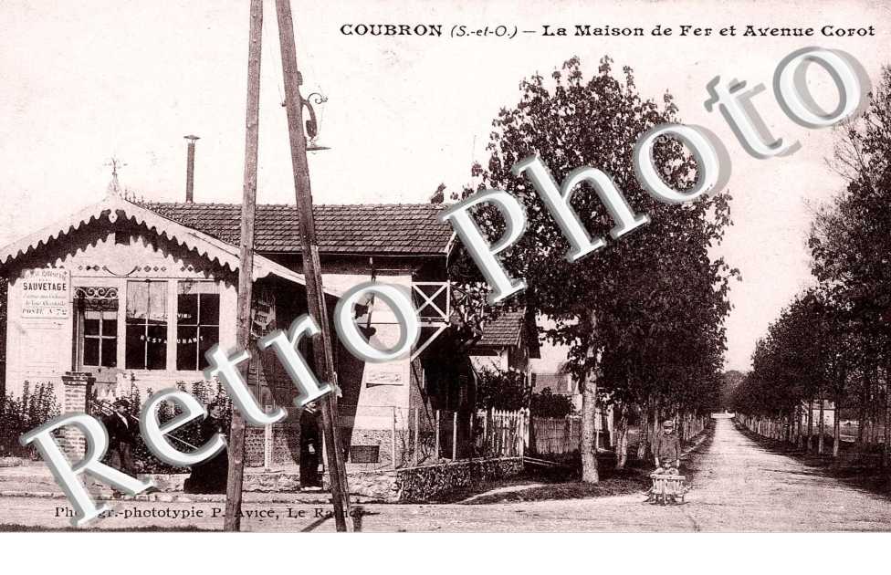 La maison de fer et avenue Corot
