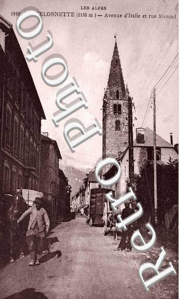 Avenue d'Italie et rue Manuel