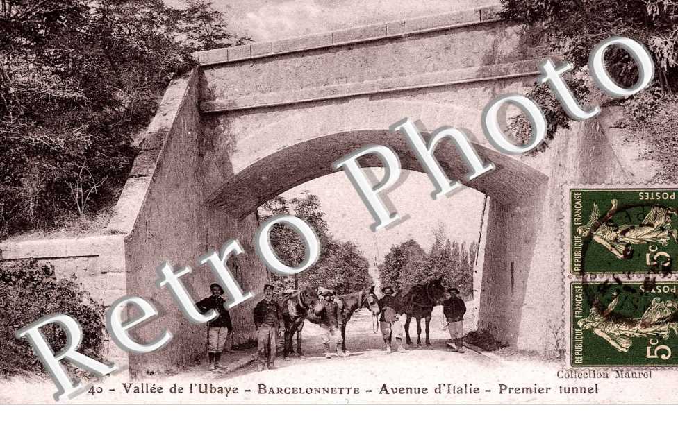 Avenue d'Italie - premier tunnel