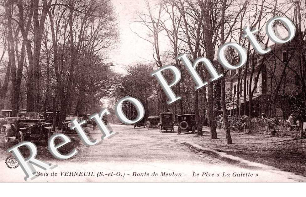Route de Meulan - Le pere "La Galette"