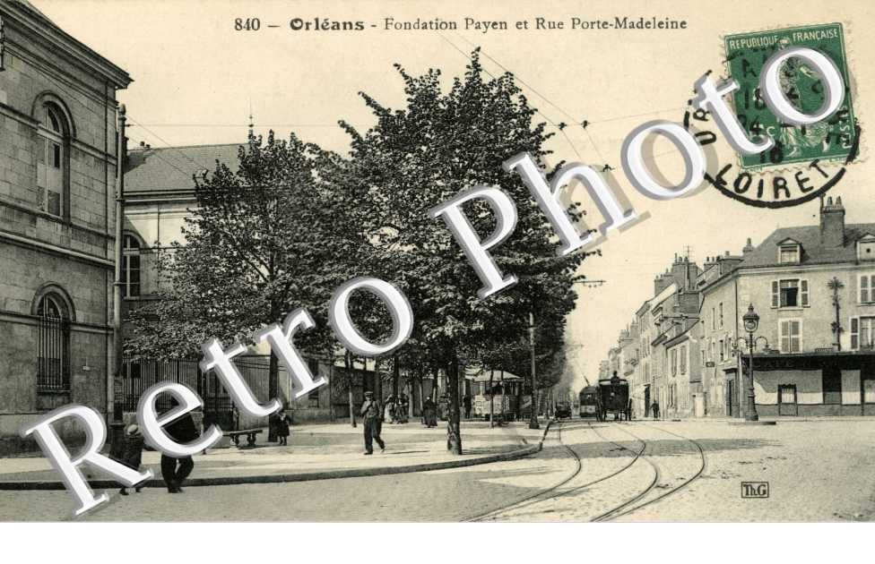 Fondation Payen et rue Porte-Madeleine
