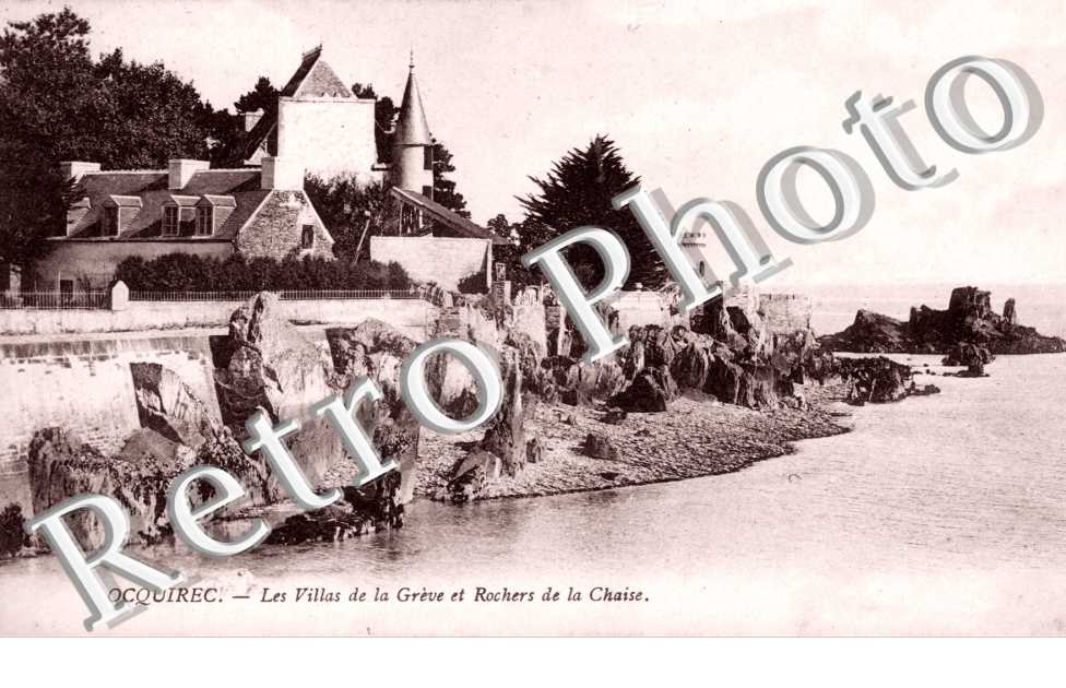 les villas de la greve et rochers de La Chaise
