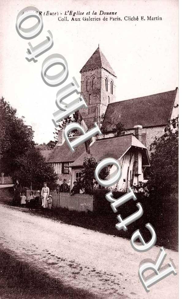 L'eglise  et la douane