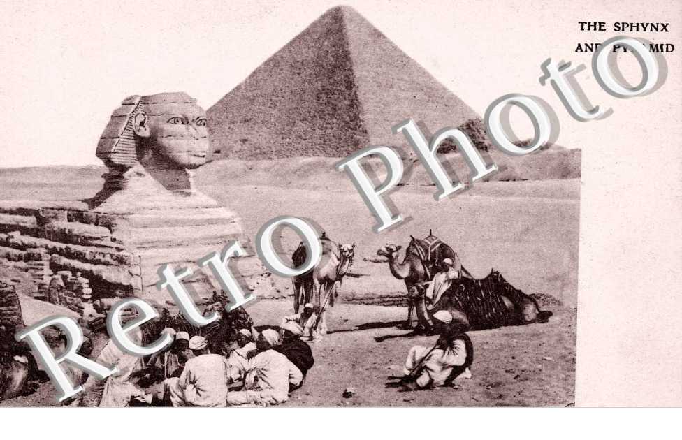 The Sphynx and Pyramid
