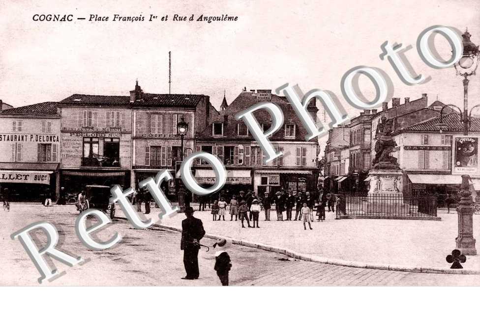 place Francois 1er et rue d'Angouleme