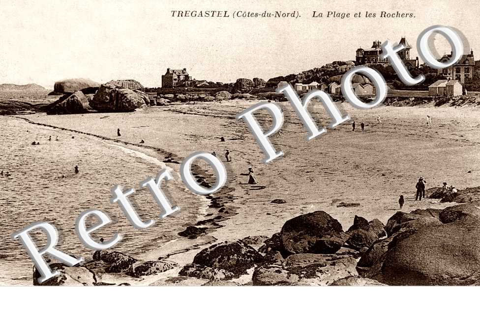 la plage et les rochers