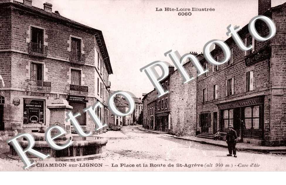 LA PLACE ET LA ROUTE DE ST AGREVE