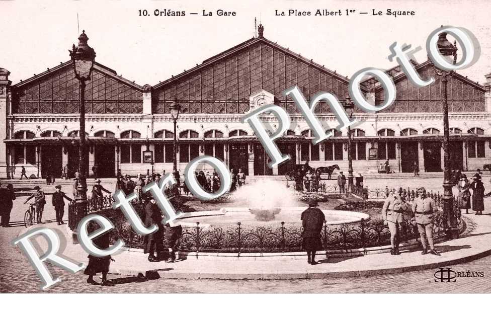 la place Albert Ier, le square