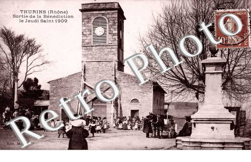 Sortie de la benediction - Le jeudi Saint 1909