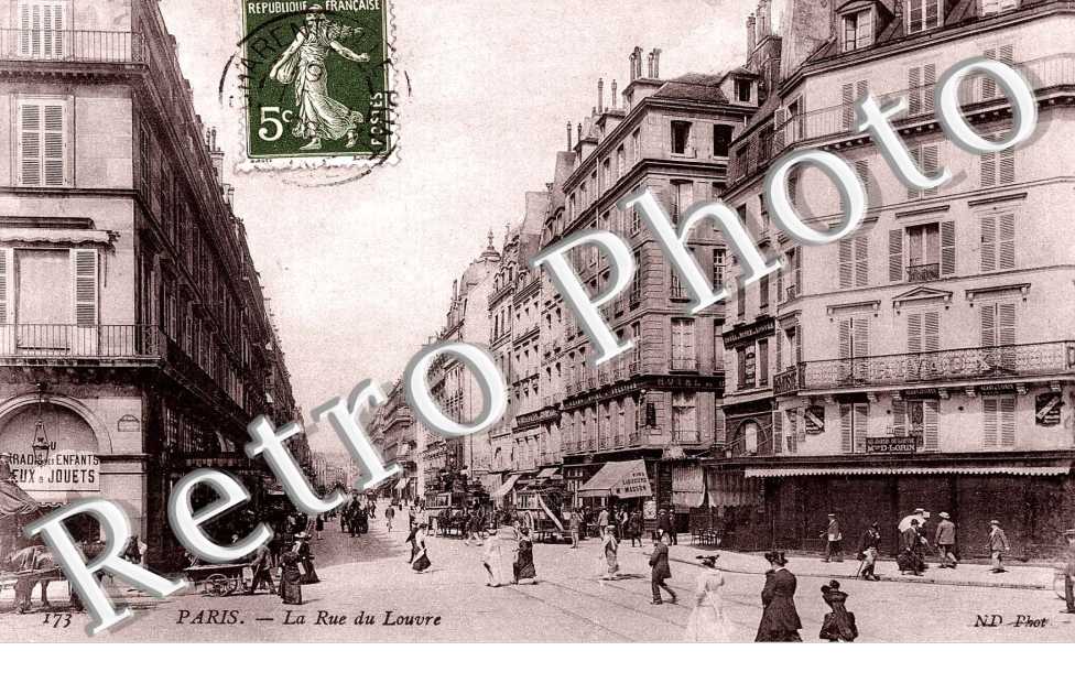 la rue du Louvre