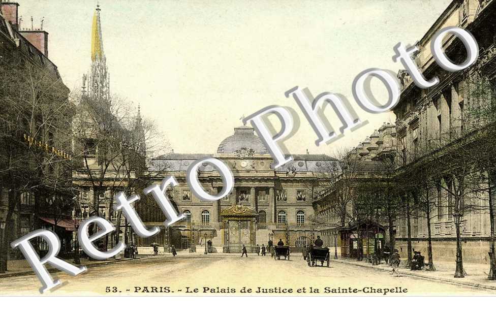le pALAIS DE JUSTICE ET LA SAINTE CHAPELLE