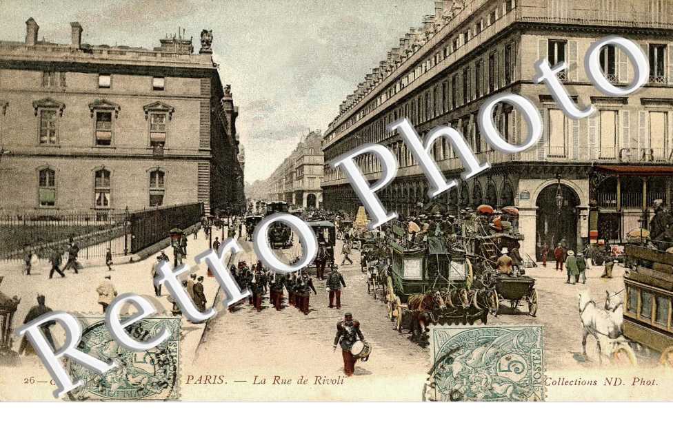 la rue DE RIVOLI