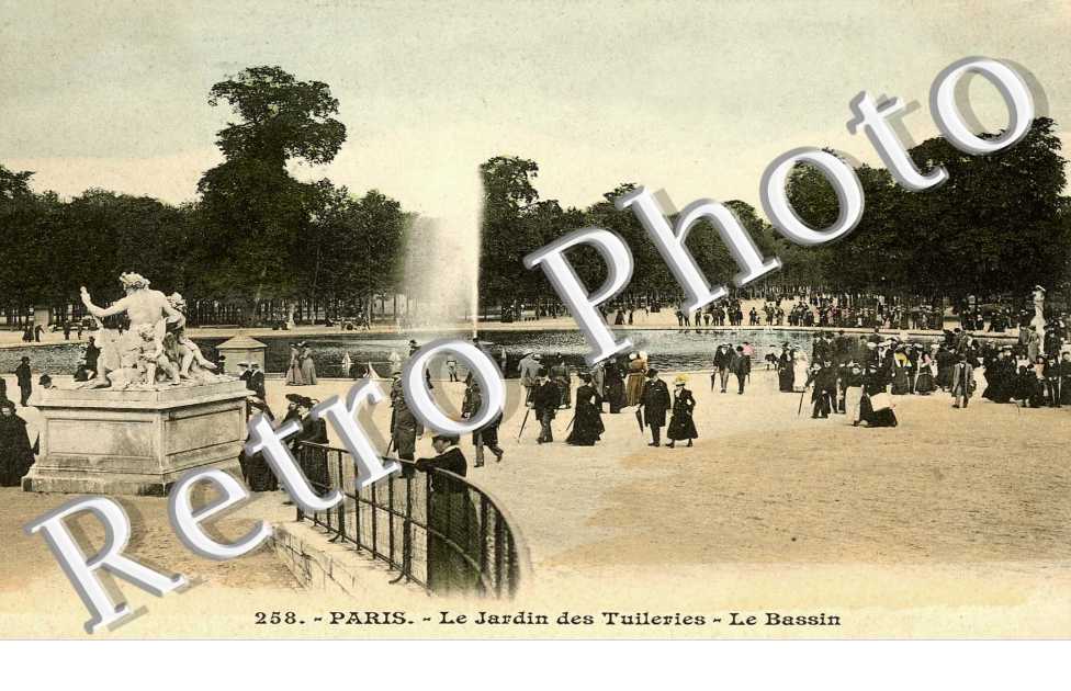 le jardin DES TUILERIES