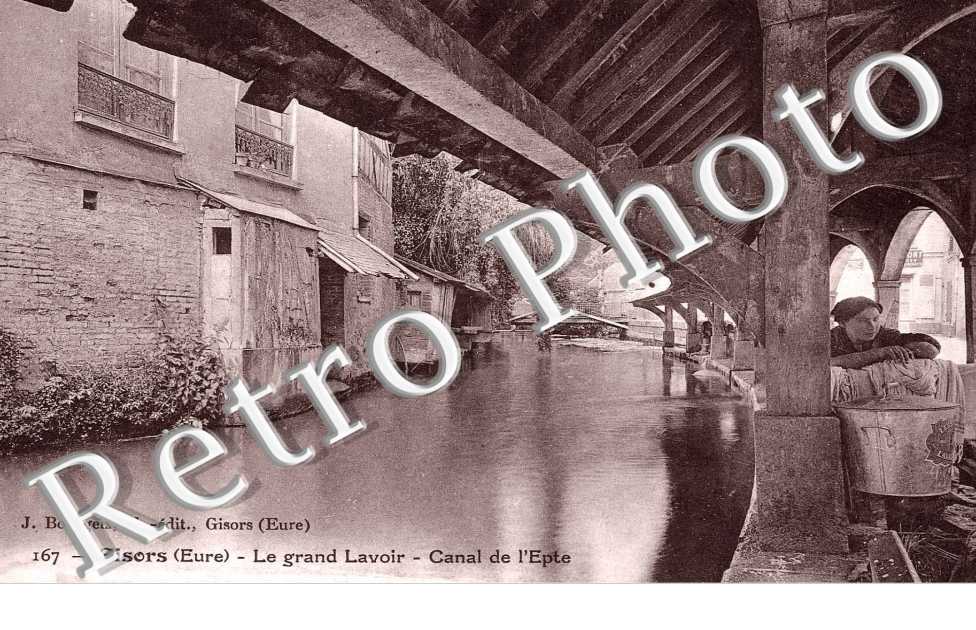 le grand lavoir Canal de l'Epte