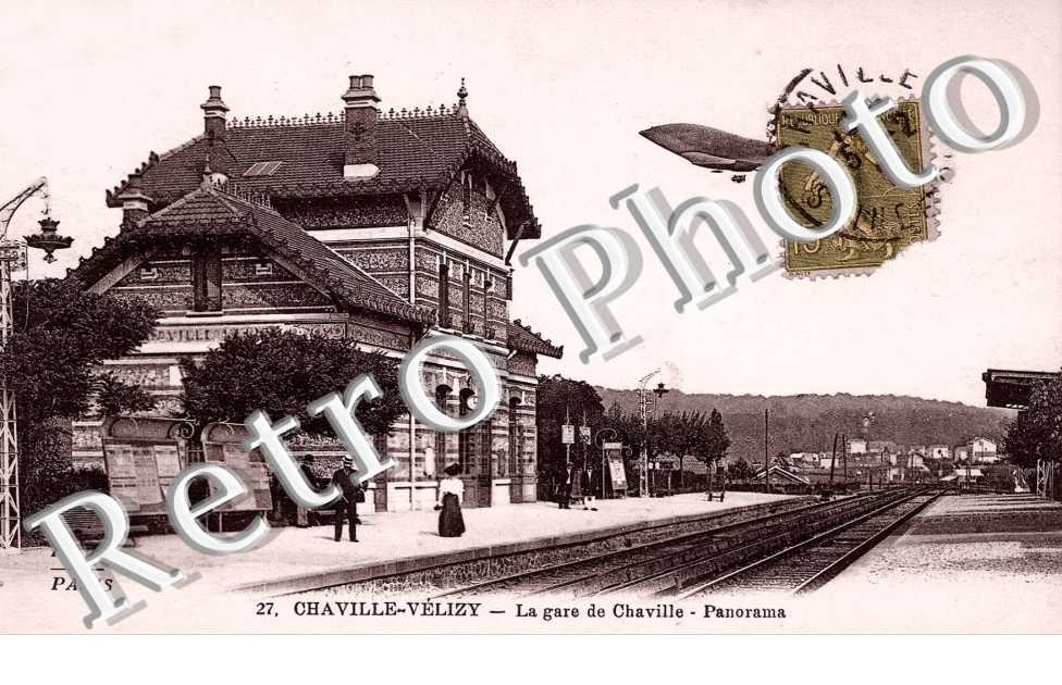 La gare de Chaville  - panorama