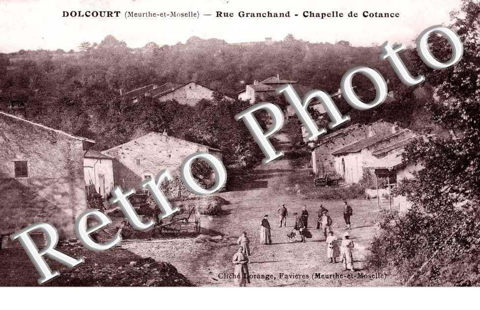 Rue Grandchand - chapelle de Cotance