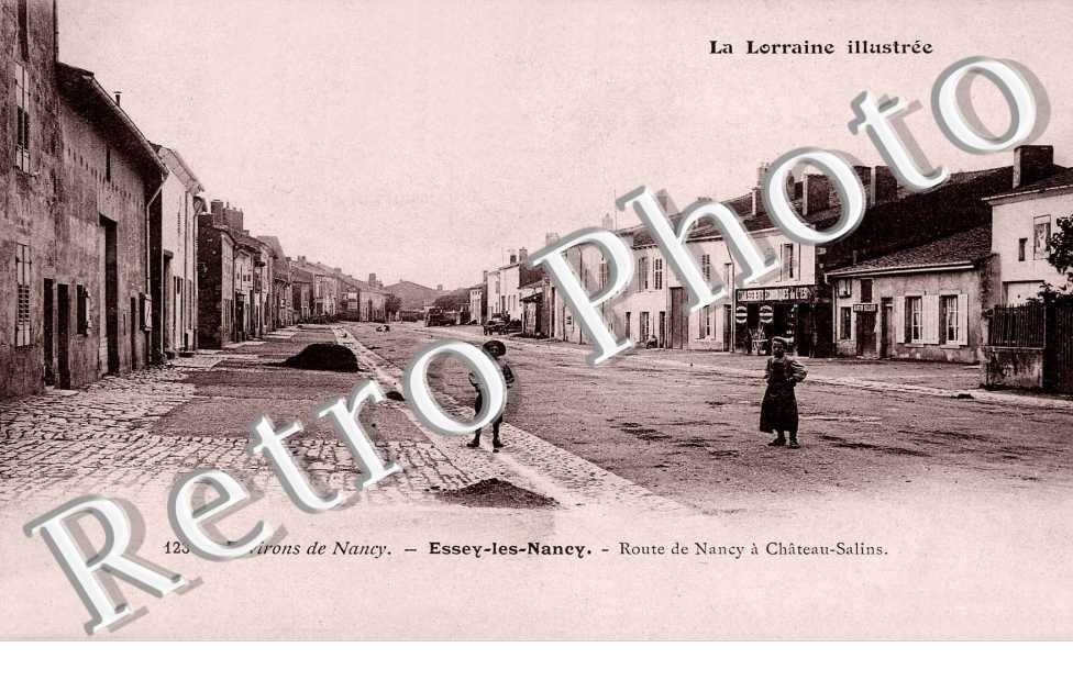 Route de Nancy a Chateau Salins