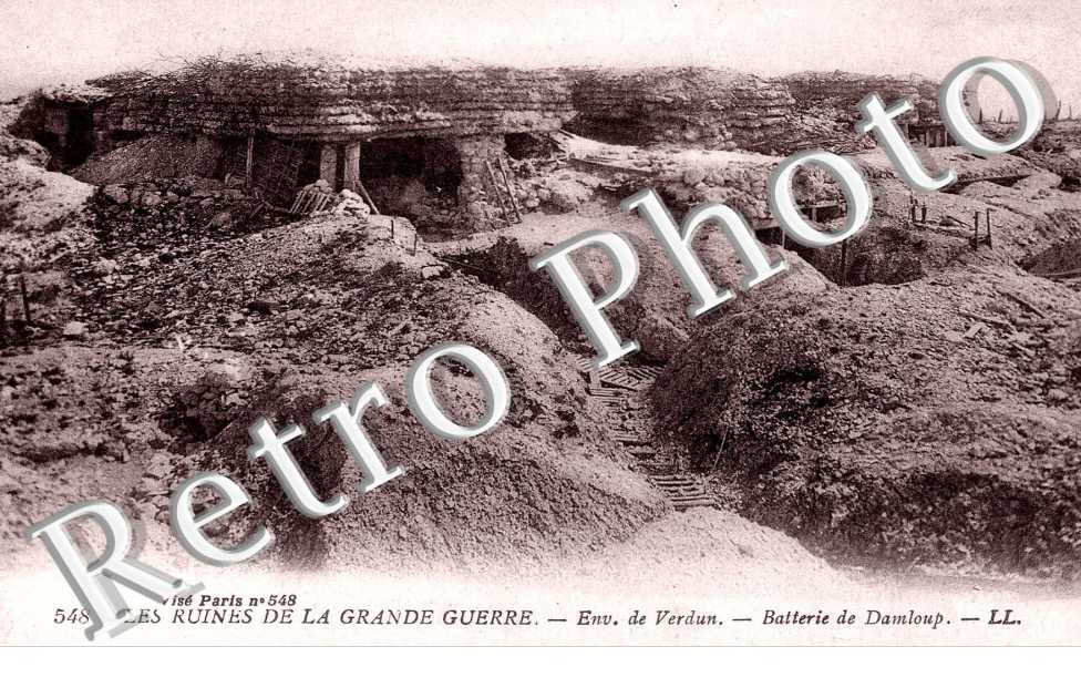 Ruines de la grande guerre - batterie