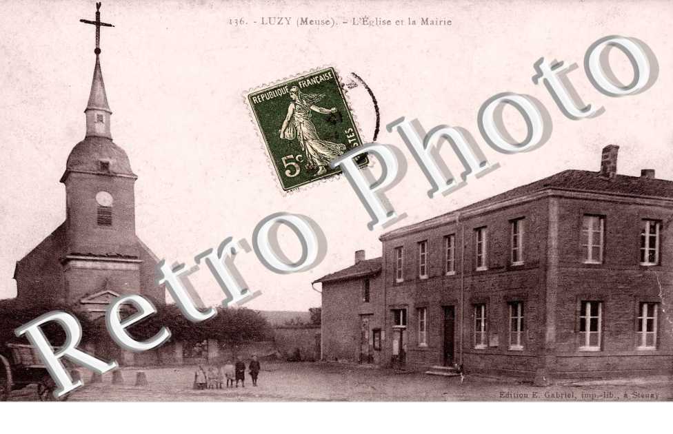 Eglise et la mairie
