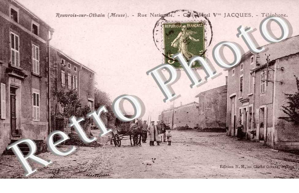Rue nationale - cafe Hotel Vve Jacques
