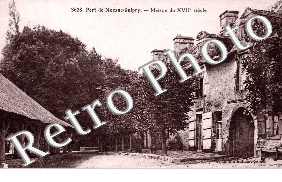 Ports de Messac et Guipry, Maisons du XVIIe