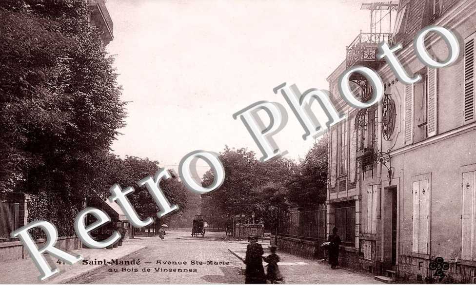 AVENUE SAINTE-MARIE AU BOIS DE VINCENNES