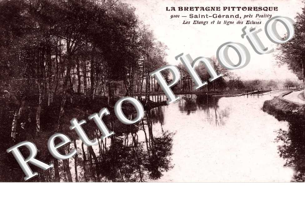 Les etangs et la ligne des ecluses