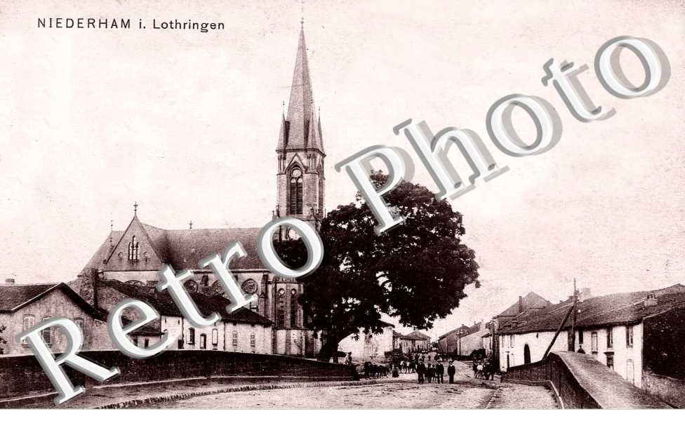 Niederham in Lothrinegn, l'Eglise