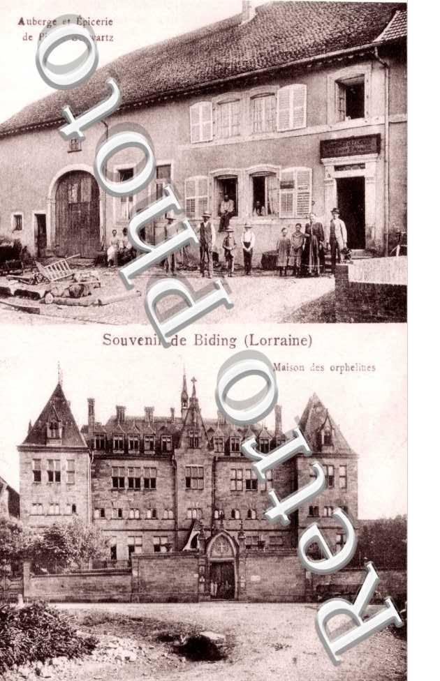 Auberge et epcierie de Pierre Schwartz maison des orphelines