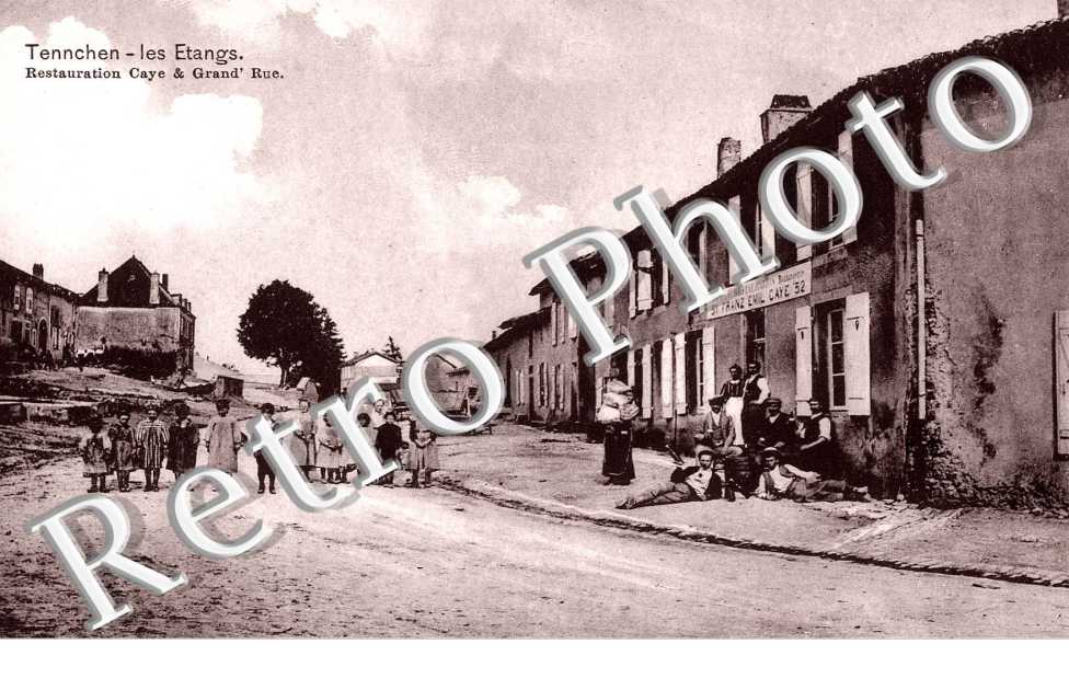 Restauration Caye & Grand'rue - Tennchen - postkarte