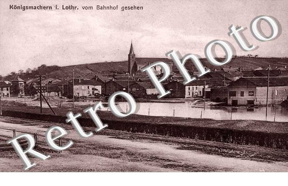 vom Bahnhof gesehen