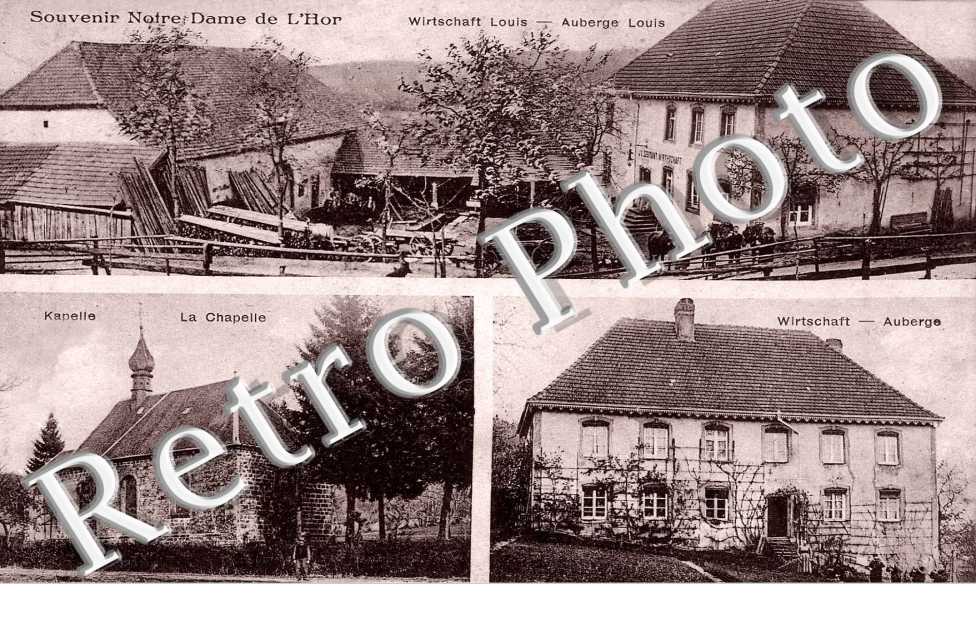 Souvenir Notre Dame de L'Hor, Auberge Louis, la Chapelle