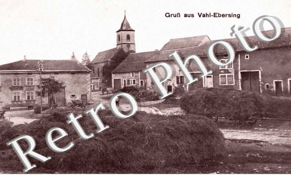 Gruss aus - Rue Principale et Eglise