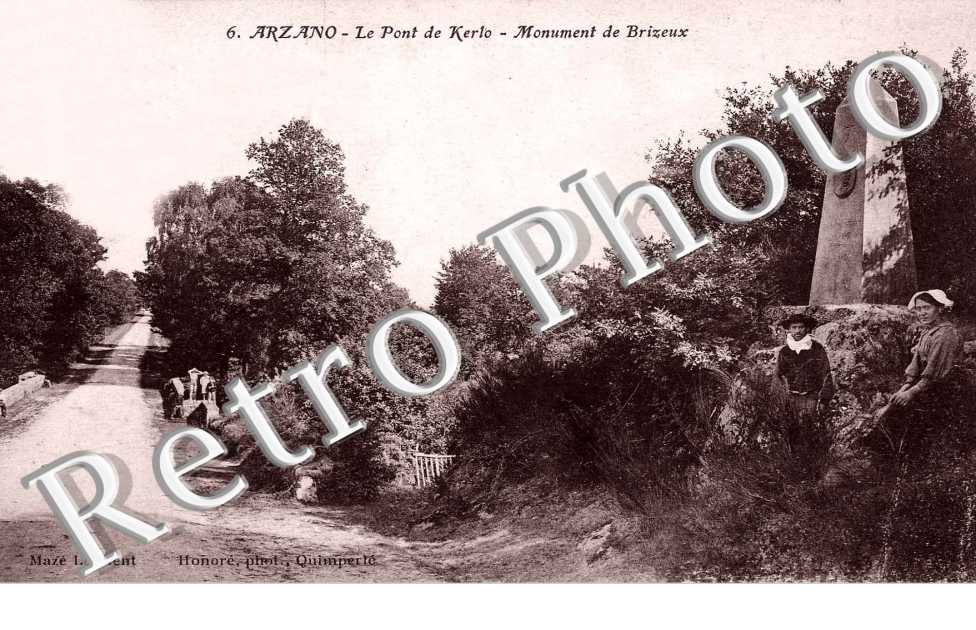 Le Pont du Kerlo, Monument de Brizeux