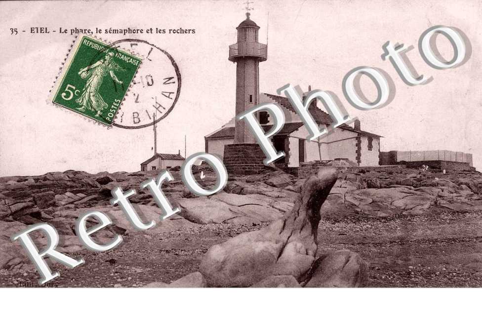 Le Phare, le Semaphore et les Rochers