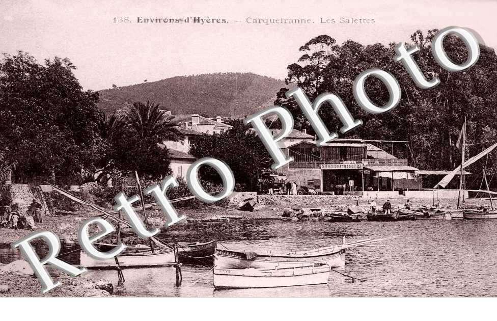 CAqueiranne, les Salettes