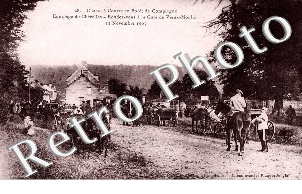 Equipage de Chezelles - Rendez vous à la Gare de Vieux Moulin